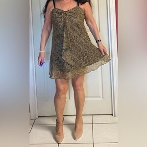 BGB leopard print summer dress